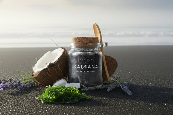 Detox Magnesium Bath Soak | Charcoal & Hawaiian Sea Salt